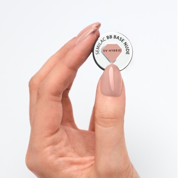 Baza kauczukowa do lakierów hybrydowych Semilac BB Base Nude 7ml